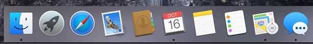 Reset the Dock to default icon set in OS X