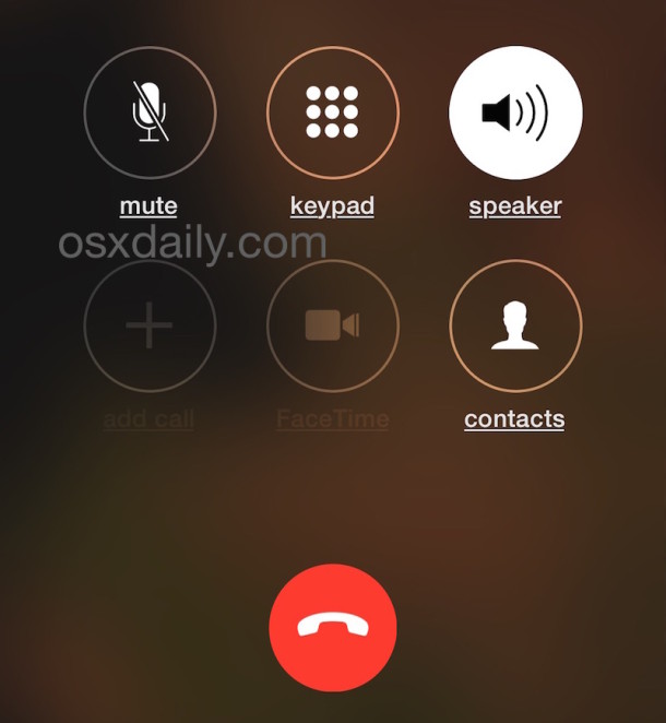 телефонный звонок по громкой связи на iPhone с Siri