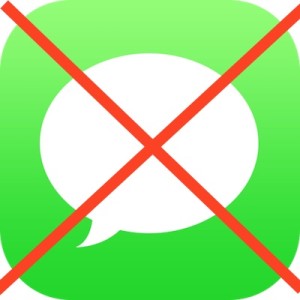 How to stop sending a message from iPhone before it is sent