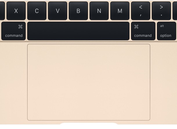 A Mac Trackpad with multitouch