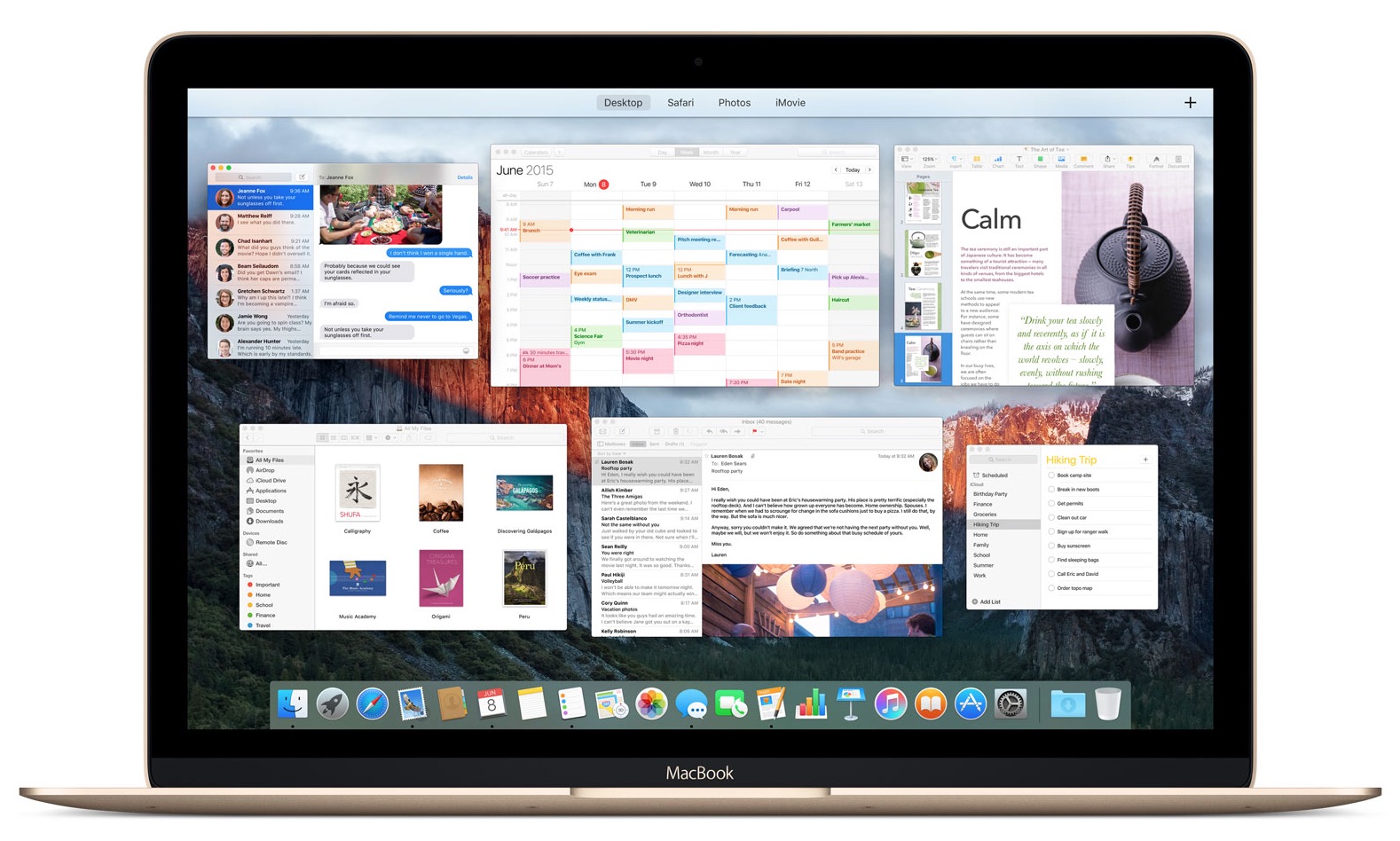 OS X El Capitan on a Mac