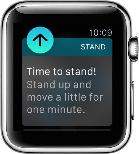 Stand Reminder on Apple Watch