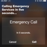 Call Emergency Services with Siri an iPhone if need be
