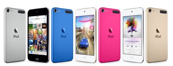 iPod Touch 6th generation lineup