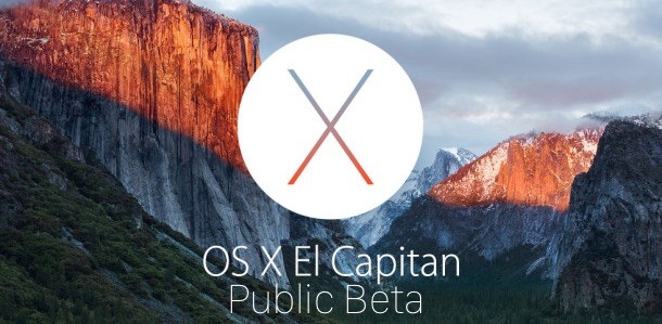 OS X El Capitan 10.11.1 Public Beta 