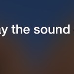 Siri play sound of running river