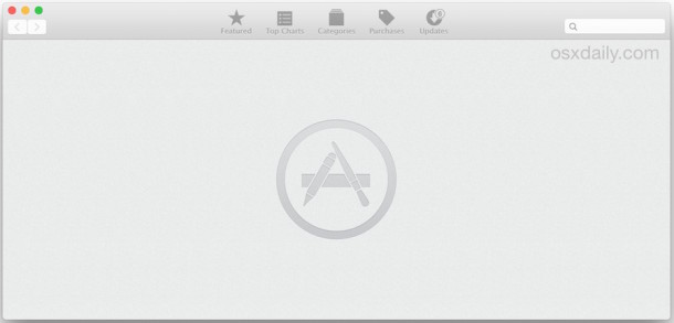 Stuck App Store frozen Updates tab