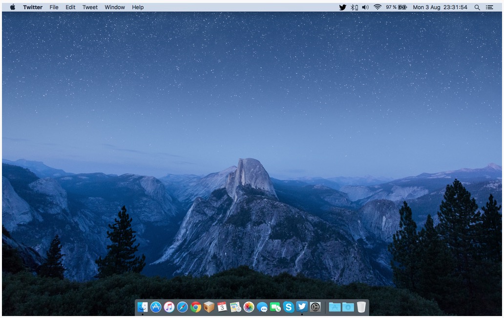 Get a Stunning New El Capitan Wallpaper of Glacier Point from Beta 6 |  OSXDaily