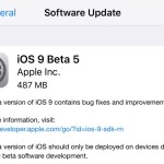 iOS 9 beta 5 for developers