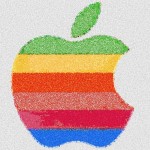 Retro Apple logo Emoji