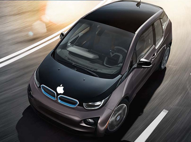 Apple Car project set for 2019 debut, shown here is a BMW i3 which Apple is said to be considering as a 'base' for the vehicle
