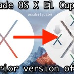 How to Downgrade OS X El Capitan