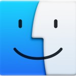 Mac Finder, where you can copy the path of a file name easily