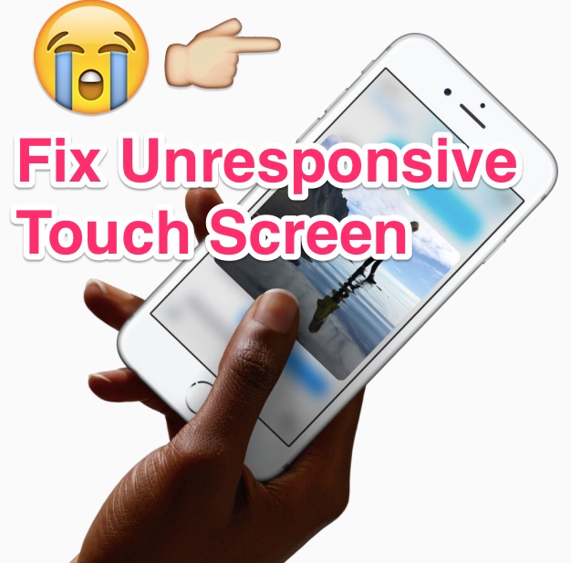 How to fix an unresponsive touch screen on iPhone