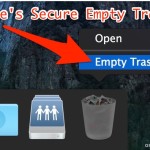 Secure Empty Trash equivalent in OS X