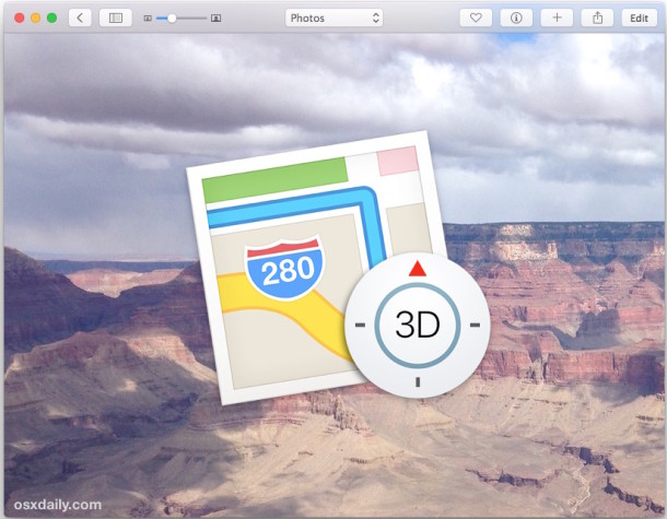 Add a location to a picture in Photos for Mac
