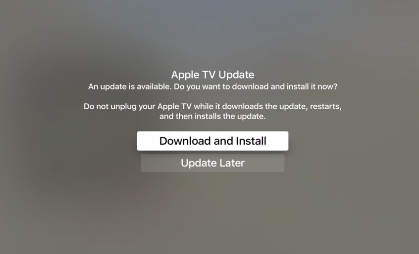 apple tv software download