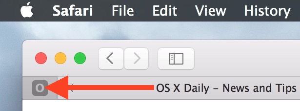 Create a pinned tab with drag and drop in Safari