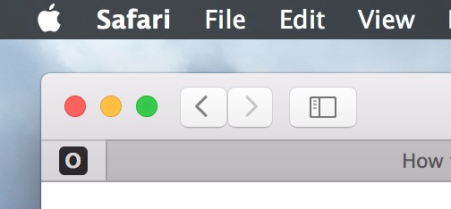 Pinned tabs in Safari for Mac