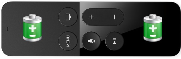 Check the Apple TV Remote battery life remaining