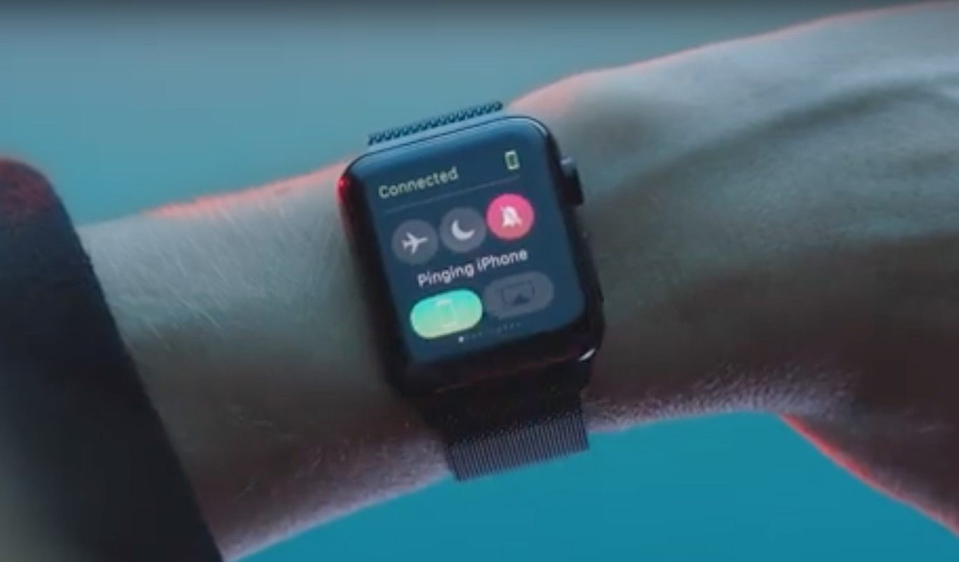 Ping an iPhone from an Apple Watch