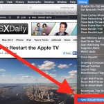 Sync Safari iCloud History from Mac OS X