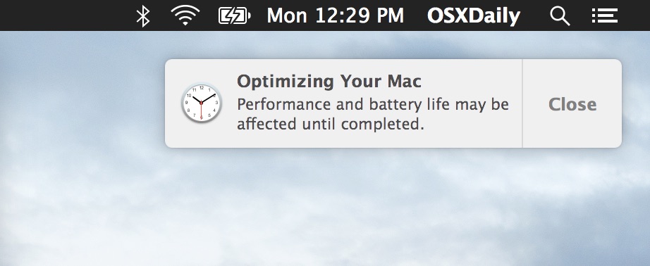optimize mac hard drive os x