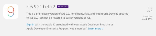 Wow iOS 9.2.1 beta 2 incredible