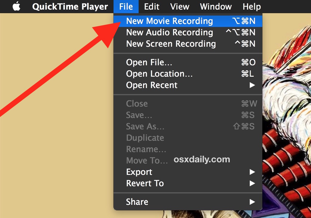 Как записать экран iPhone с Mac с помощью Quicktime