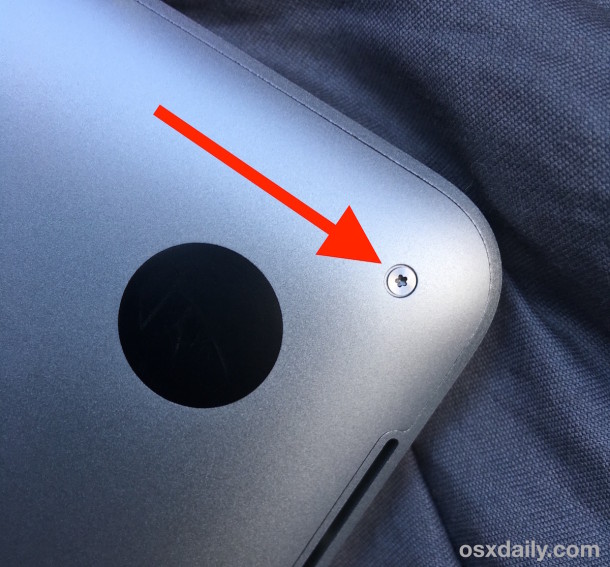 Put nail polish on MacBook screws to help prevent hardware tampering