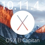 OS X 10.11.4 update