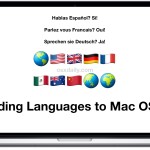 Add a new language to Mac OS X