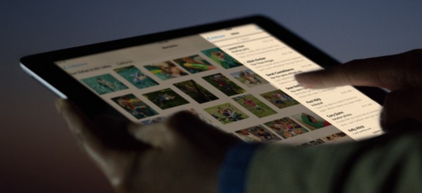 Night Shift on iPad