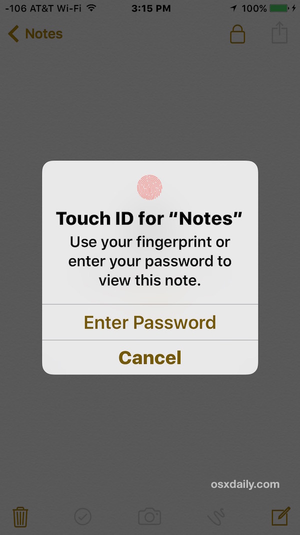 How to Password Lock Notes on iPhone & iPad
