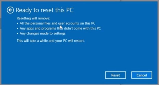 How to reset Windows 10 PC to factory settings and wipe clean