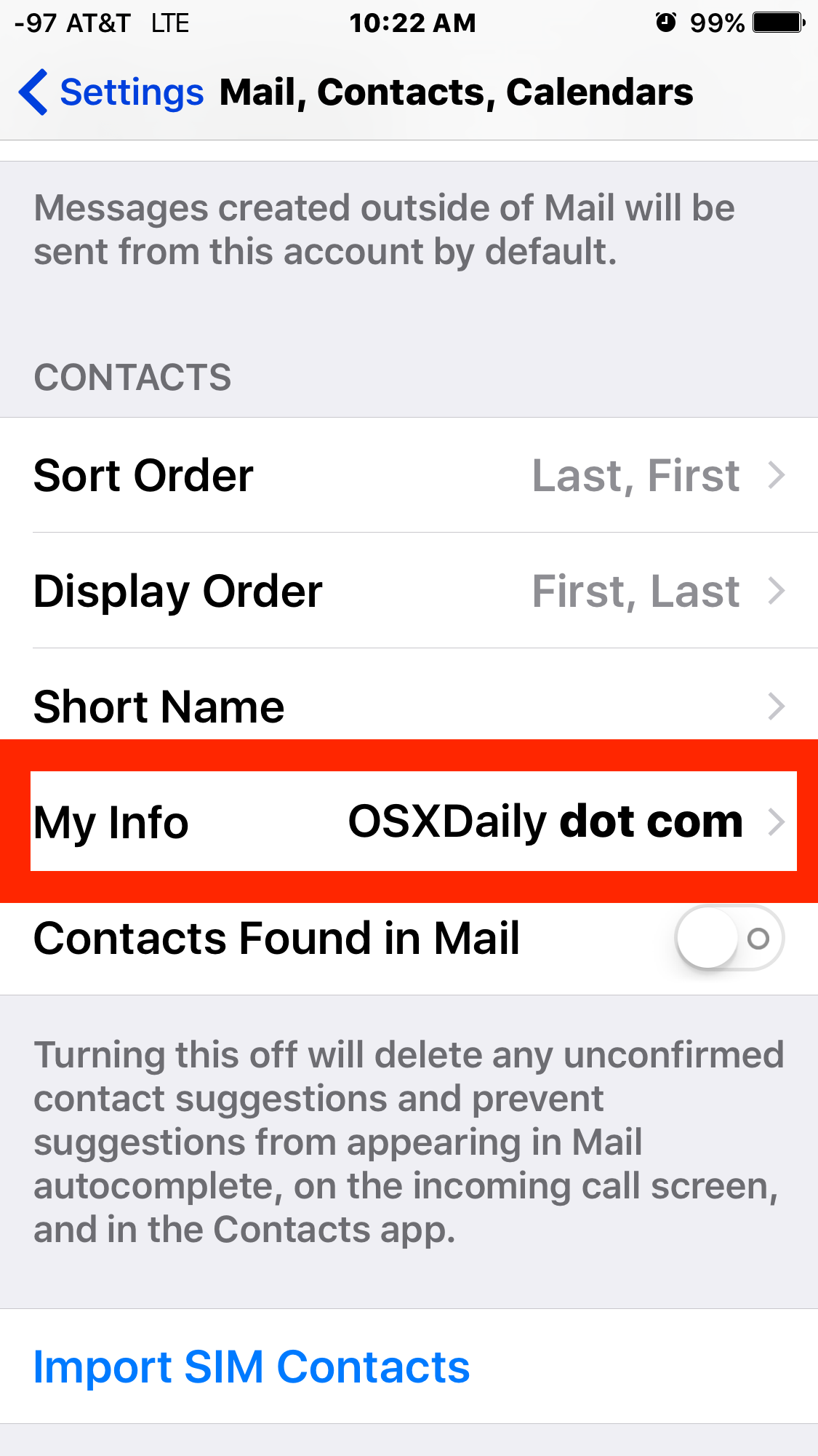 How To Change Contact Information On  