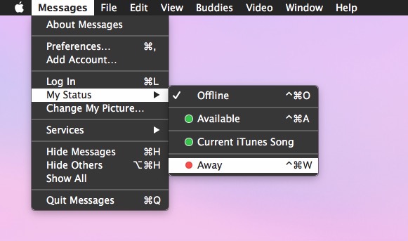 Setting not enabled which is Mac OS X default
