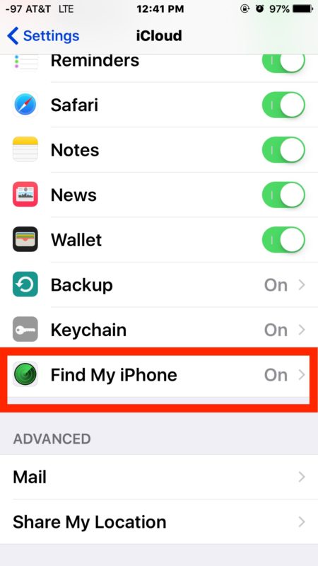 Use Find my Iphone