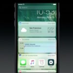 iOS 10 lockscreen widget screen shots