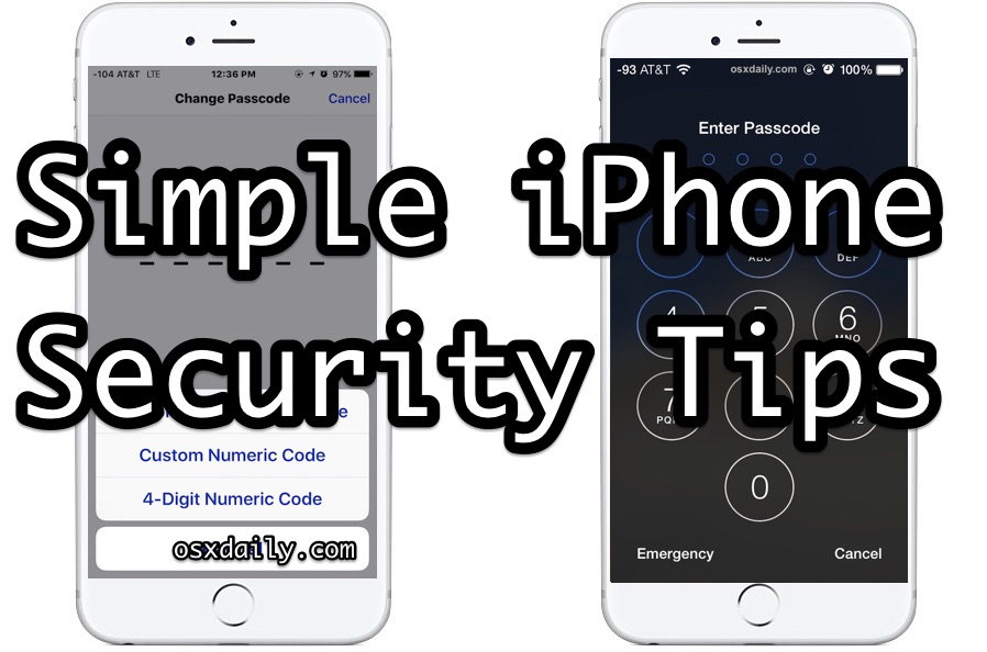 iPhone security tips