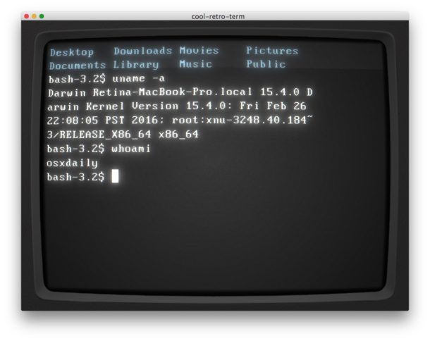 Moving cursor by word at command line of Mac Terminal