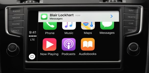 CarPlay with iPhone