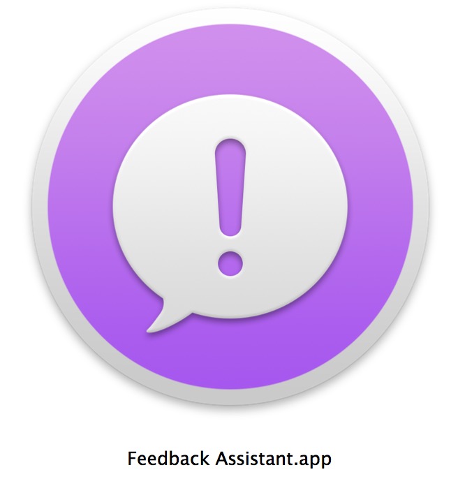 Feedback Assistant on Mac