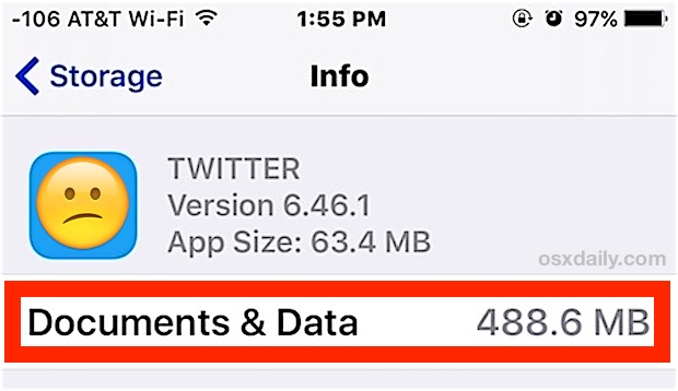 How To Delete Documents Data On Iphone Or Ipad Osxdaily