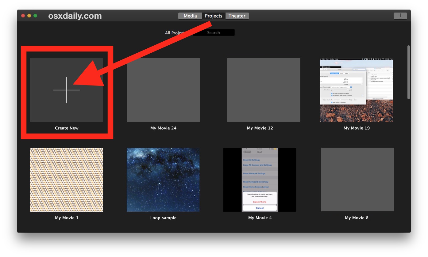 Как обрезать видео на Mac с помощью iMovie