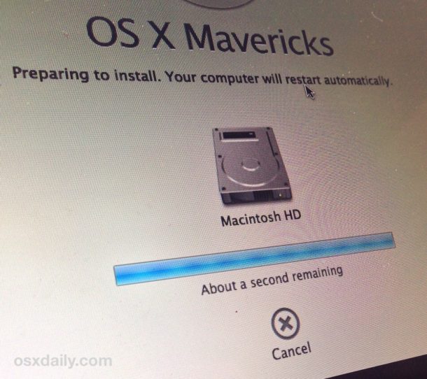 Reinstalling Mac OS X on clean new upgraded SSD