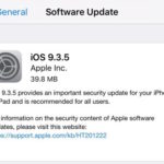 iOS 9.3.5 update