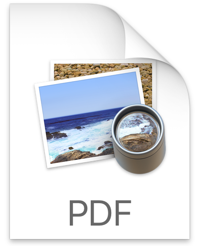 значок PDF-файла