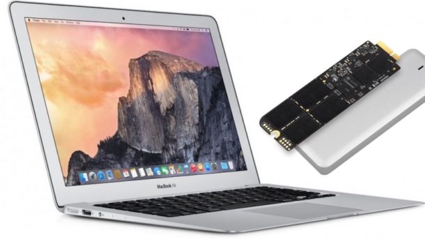 en un día festivo un acreedor Arrepentimiento How to Upgrade & Replace an SSD in MacBook Air | OSXDaily