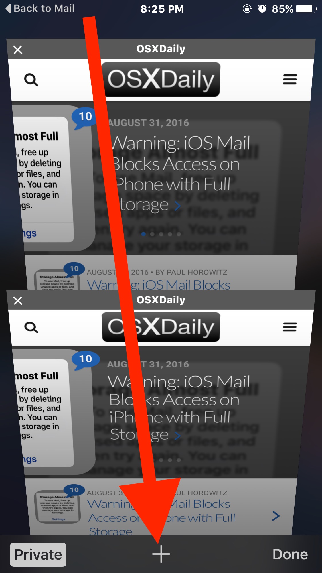 safari reopen tabs after quit